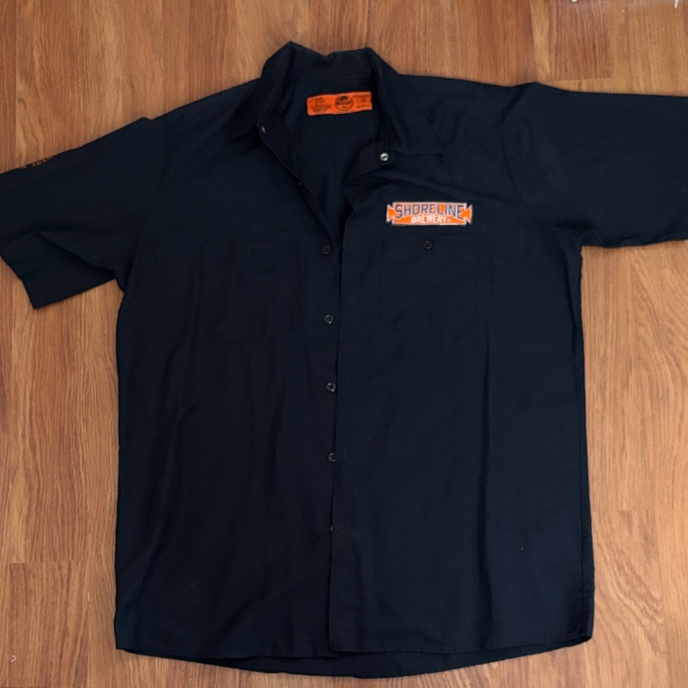 Shoreline Dark Casual Button Down Shirt